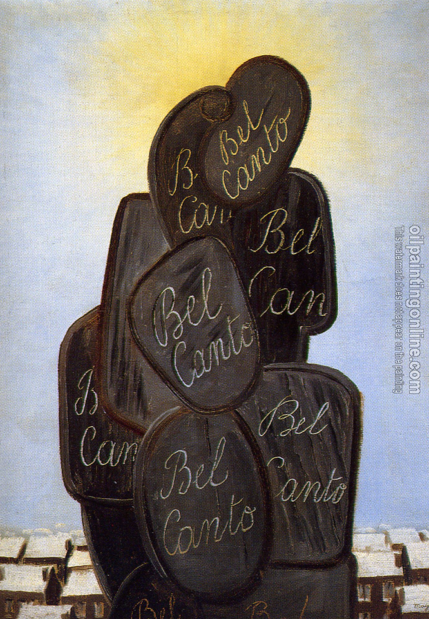 Magritte, Rene - bel canto